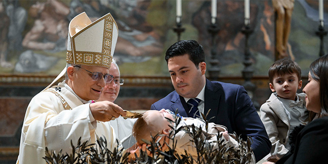 Baptism provides light in darkness, gateway to heaven