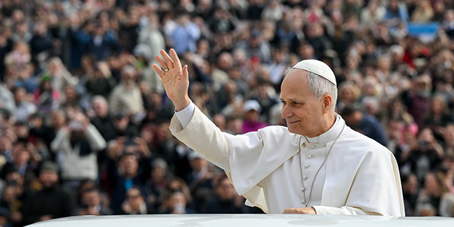 Church is holy by Christ's presence, not human perfection