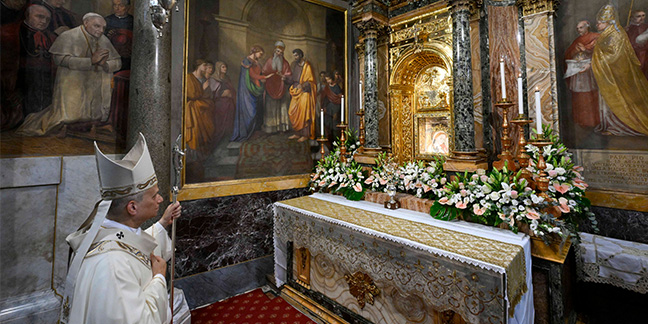 Pope Leo asks Our Lady of Good Counsel for aid to make 'courageous and wise decisions'