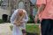 Deacon Ralp blesses happy animals at St. Leo the Great Church in Winston-Salem. 